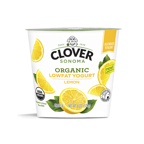 Organic Cover NonFat Lemon Yogurt